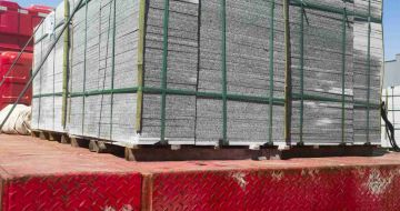 上饶 芝麻白火烧规格板地铺石300*600/600*600