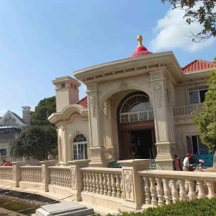 上饶 黄金麻花岗岩欧式别墅