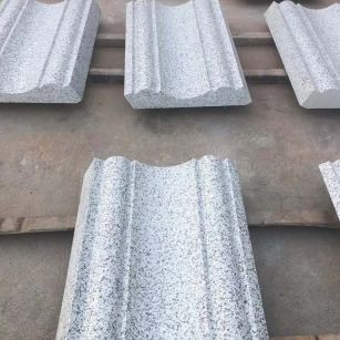 上饶 白麻花岗岩光面别墅线条