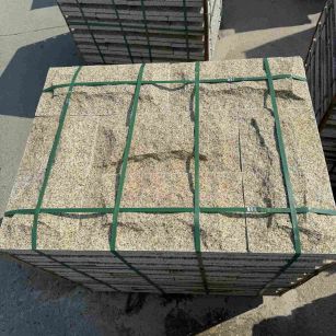 上饶 黄金麻花岗岩石材自然面蘑菇石成品