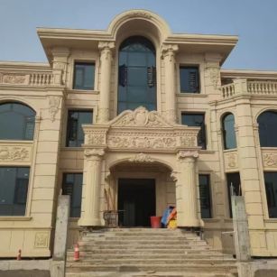 上饶 黄金麻花岗岩别墅外墙干挂