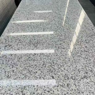 上饶 白麻花岗岩光面毛板