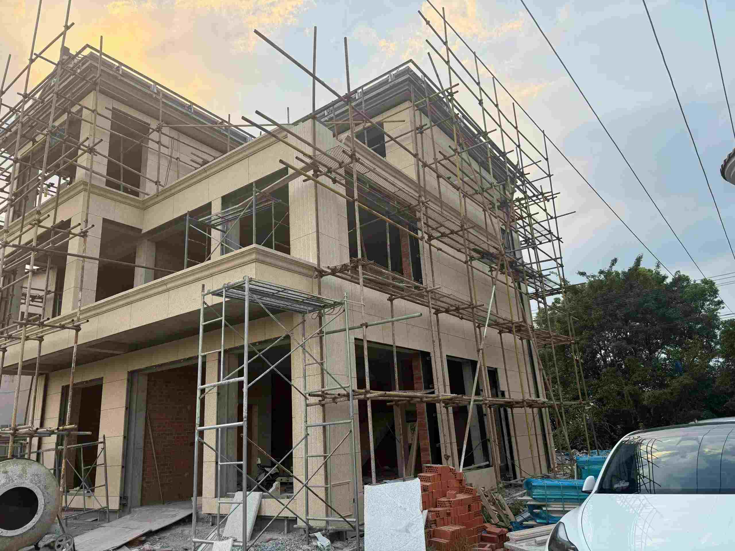 上饶 黄金麻荔枝面花岗岩外墙干挂