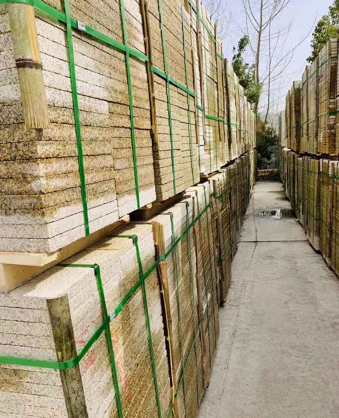 上饶 黄金麻花岗岩荔枝面地铺石