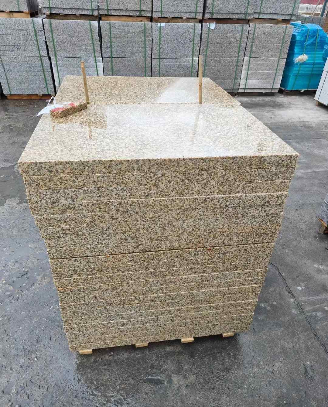 上饶 湖北黄金麻花岗岩石材荔枝面外墙石材