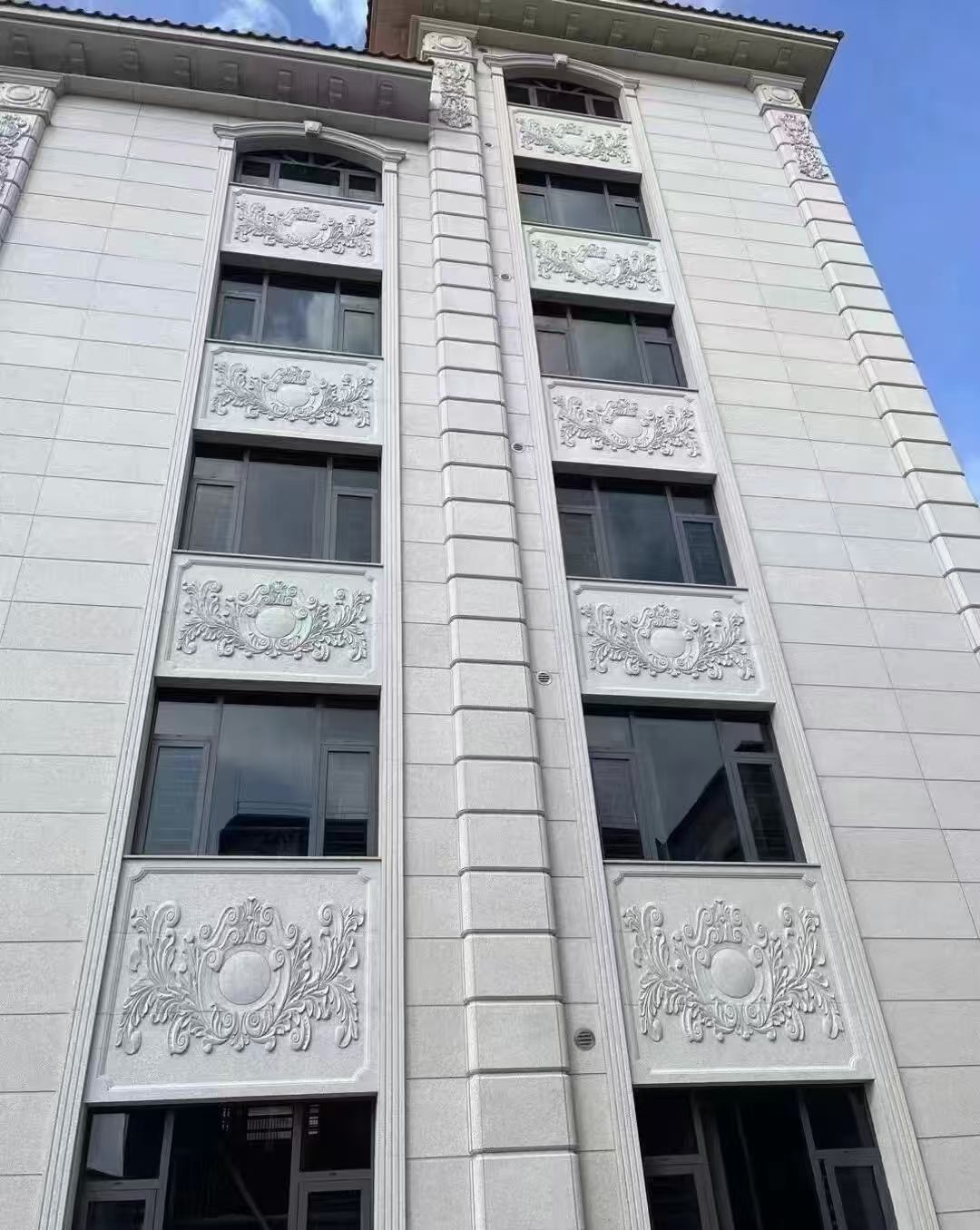 上饶 白麻荔枝面花岗岩别墅外墙干挂