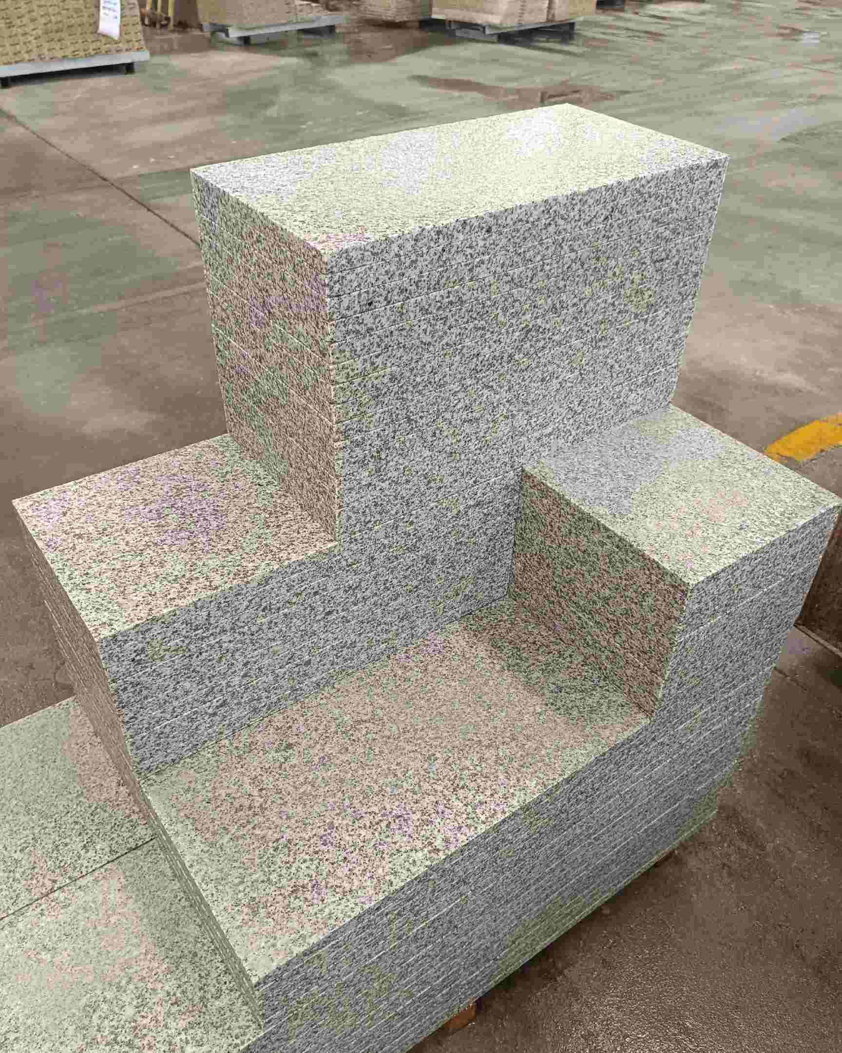 上饶 白麻花岗岩荔枝面地铺石