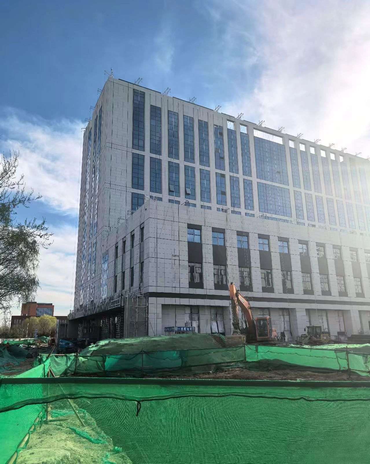 上饶 白麻花岗岩石材外墙干挂