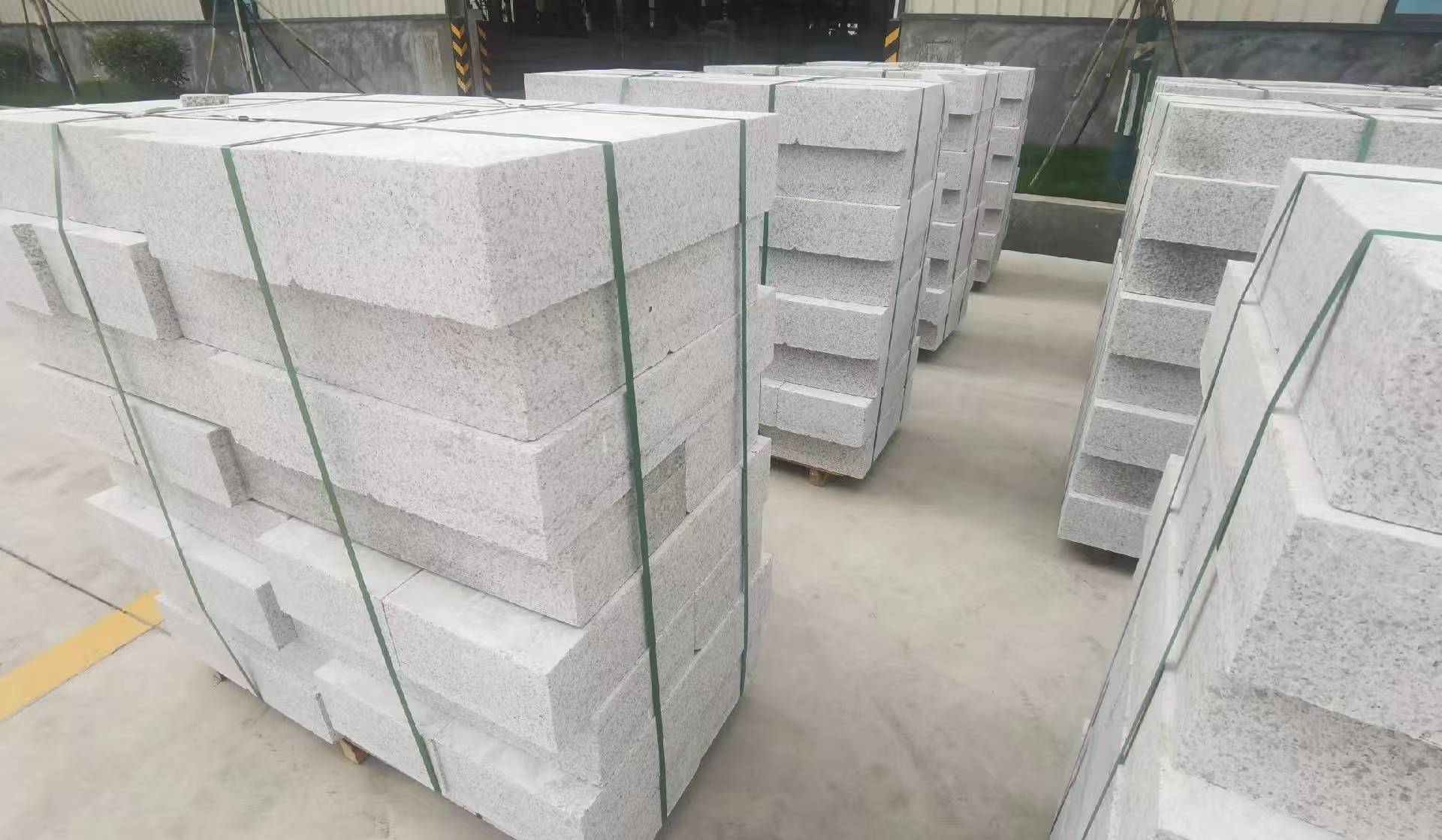 上饶 白麻花岗岩路沿石，立缘石，平缘石，路牙石，道牙石，马路牙子等